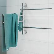 Strømberg Fondo håndklæderadiator Poleret Rustfrit Stål - 440x595mm - El