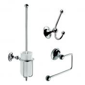 Cass�e Classic pakke med badtilbeh�r - Krom