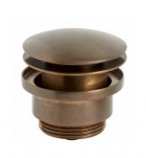 Lavabo Luna pop-up bundventil - Bruneret messing