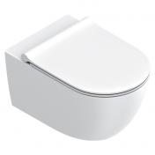 Catalano Sfera 55 væghængt toilet m/Silentech og TwinGlaze - Mat hvid