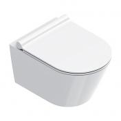 Catalano Zero 50 væghængt toilet m/Silentech, skjult montering og CataGlaze+