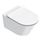 Catalano Zero 55 væghængt toilet m/Silentech, skjult montering og CataGlaze+