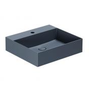 Lavabo Elegance SQ 50 h�ndvask t/v�g eller m�bel - Uden overl�b - Royal blue