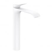 hansgrohe Vivenis 250 hndvaskarmatur u/bundventil - Mat hvid