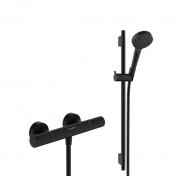 hansgrohe Vernis Blend bruses�t m/Ecostat Element brusetermostat - Mat sort