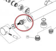 B�rma Spindel til A2 geometry Varm/venstre
