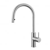 Cass�e Noba CK04 k�kkenarmatur m/udtr�k - B�rstet st�l