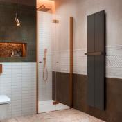 Str�mberg Noma 180 nichefolded�r 800mm - H�jre - B�rstet kobber