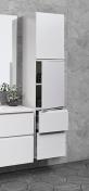 Casse Front hjskab m/2 lger og 2 skuffer - Venstrehngslet - Mat hvid
