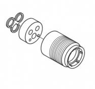 Vola Ventilhus, forl�nget 10 mm - 06/2020