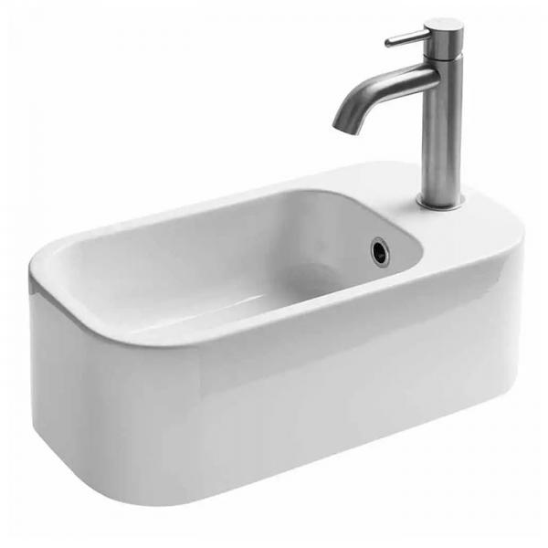 Lavabo Cosa 48 fritstående bowlevask - Med overløb - 1 hanehul Lavabo Cosa 48 fritstående bowlevask - Med overløb - 1 hanehul