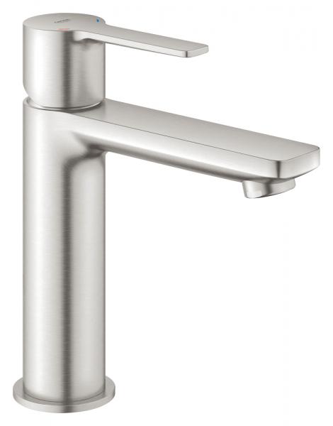 Grohe Lineare New h&aring;ndvaskarmatur m/pop-up bundventil - Steel