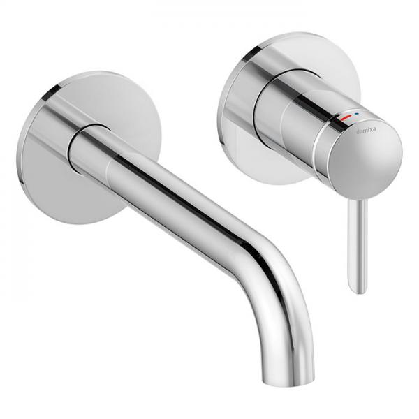 Damixa Iris håndvaskarmatur til indbygning m/Koldstart - 180 mm - Krom Damixa Iris håndvaskarmatur til indbygning m/Koldstart - 180 mm - Krom