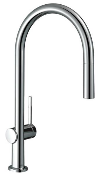 Hansgrohe Talis M54 k&oslash;kkenarmatur m/udtr&aelig;k - Krom