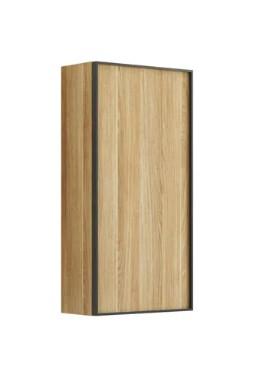 Dansani Luna Urban overskab - Venstrehængslet - Varm eg/Sort ramme Dansani Luna Urban overskab - Venstrehængslet - Varm eg/Sort ramme