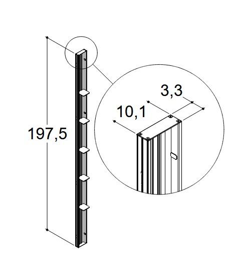 Dansani Tower brusereol til Match D - Satin - Ny model