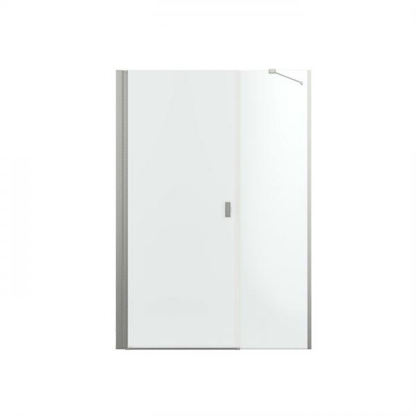 Str&oslash;mberg Noma 45 svingd&oslash;r m/sidepanel 1000mm - Venstre - Steel