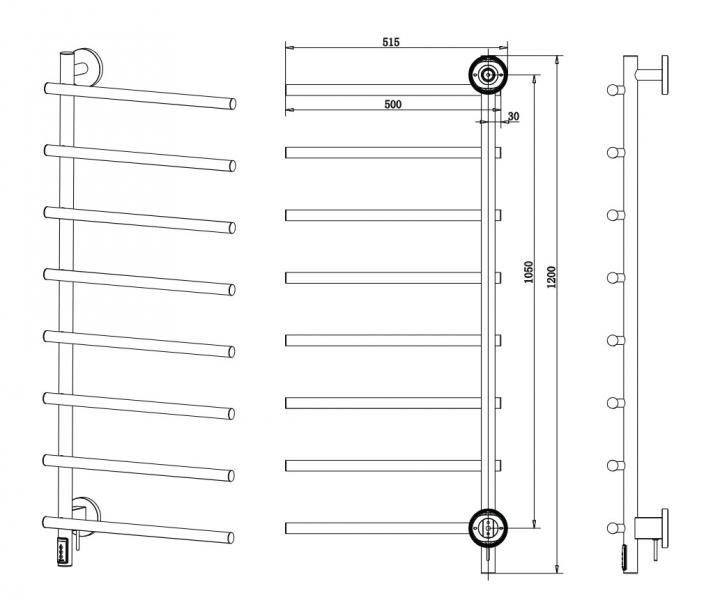 Cass&oslash;e Lazio h&aring;ndkl&aelig;det&oslash;rrer til el - Mat bronze