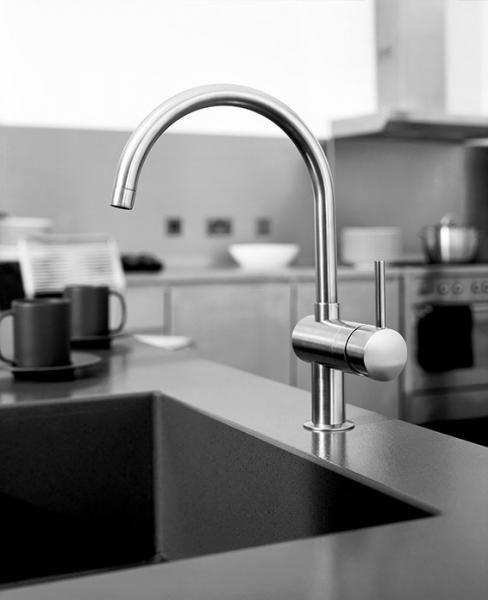 Grohe Minta k&oslash;kkenarmatur - Supersteel