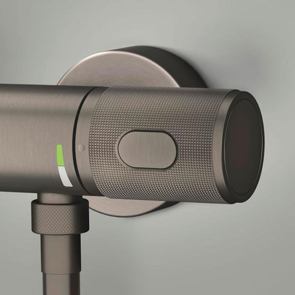 Grohe Precision komplet brusesystem m/Joy+ h&aring;ndbruser - B&oslash;rstet Hard Graphite