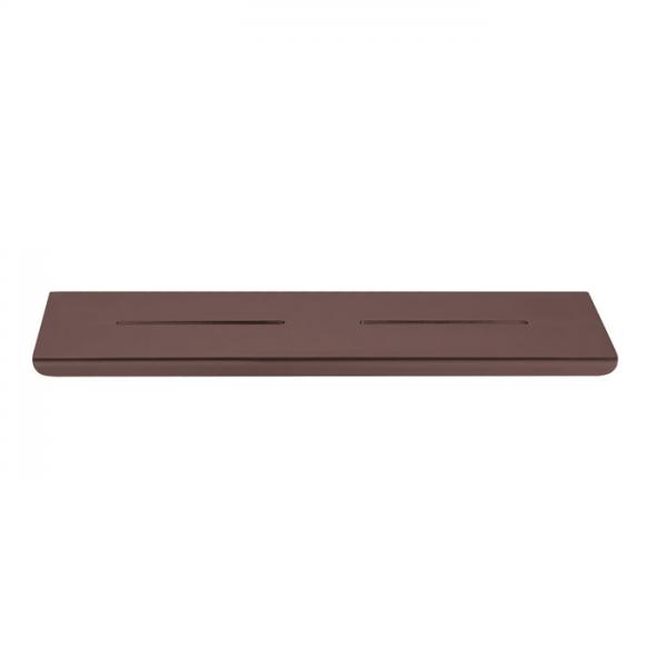 Cassøe A5 brusehylde, vendbar - Mat bronze