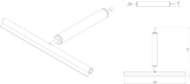 Toni Copenhagen bruseskraber - Bruneret Toni Copenhagen bruseskraber - Bruneret