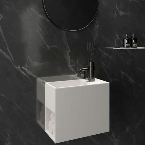 Ideavit Solidwash 45 h&aring;ndvask t/v&aelig;g - 1 hanehul