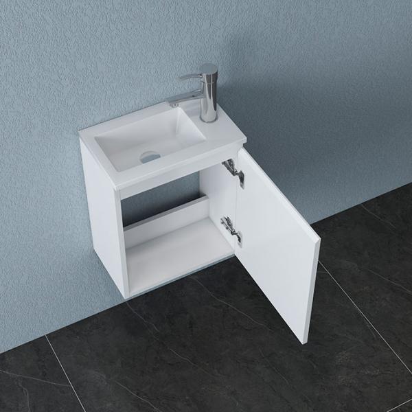 Nortiq Pisa 40 One-box m&oslash;bels&aelig;t m/l&aring;ge og spejl - Mat hvid