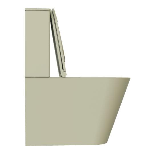 Lavabo Forma rimless gulvstående toilet BTW inkl. sæde - Nature green Lavabo Forma rimless gulvstående toilet BTW inkl. sæde - Nature green