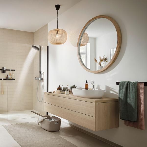 hansgrohe Vivenis 110 h&aring;ndvaskarmatur u/bundventil - Krom