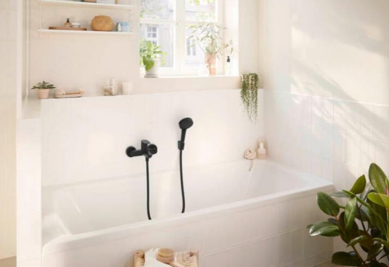 Hansgrohe Rebris S armatur til kar/brus - Mat sort