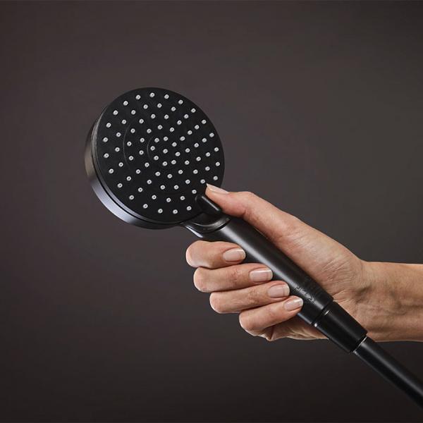 hansgrohe Vernis Blend EcoSmart showerpipe &Oslash;200 - Mat sort