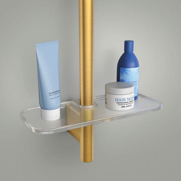 Grohe Precision komplet brusesystem m/Joy+ h&aring;ndbruser - B&oslash;rstet Cool Sunrise
